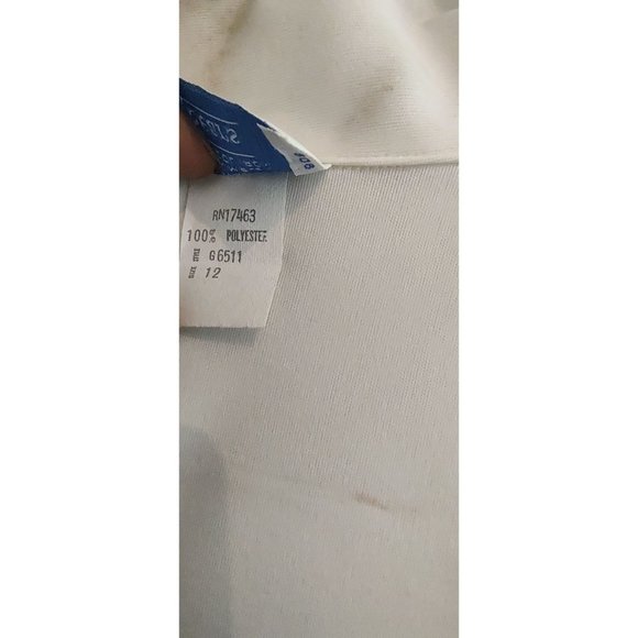 1970's Sears Cream Button-up Blouse - Deadstock - Picture 6 of 11